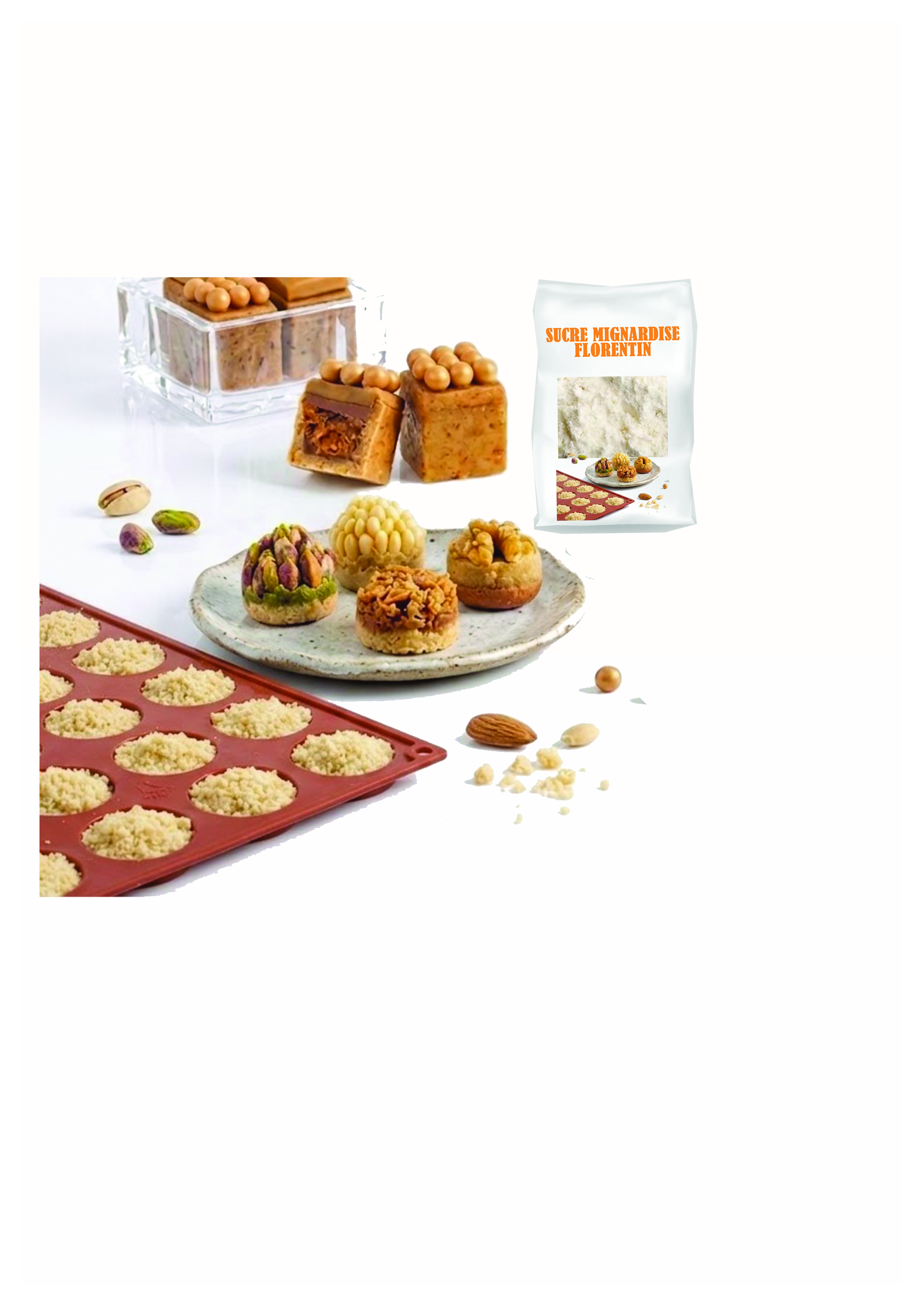 SUCRE CROQUANT POUR MIGNARDISES 500G